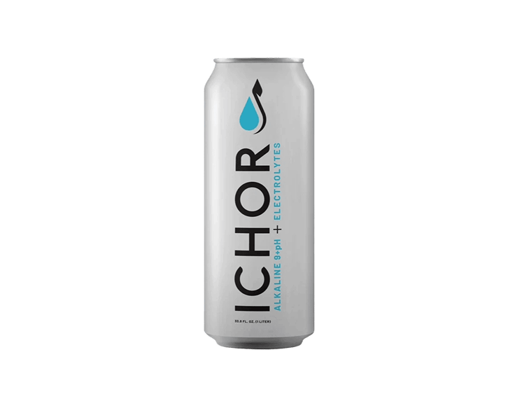 Ichor Alkaline Water Can